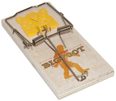 BIGFOOT Rat Size Snap Trap with Expanded Trigger – Heavy-Duty Wooden Rat Trap with Adjustable Sensitivity for Effective Rodent Control